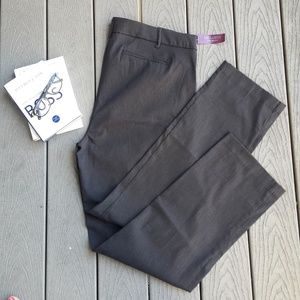 NWT. Lane Bryant Madison Black Slacks. 20L.